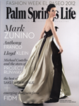 Palm Springs Life Magazine cover fashion issue March 2012